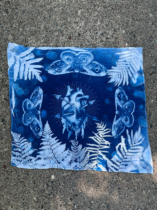 A broken heart bandanna ￼