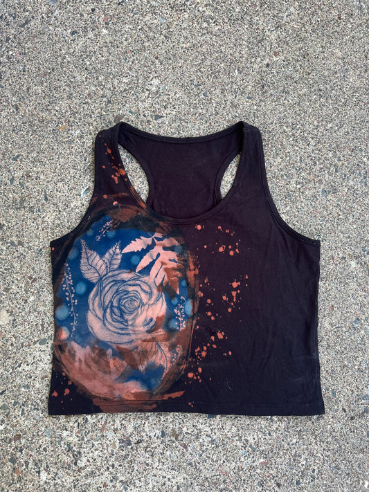 A Eye rose tank top 2XL