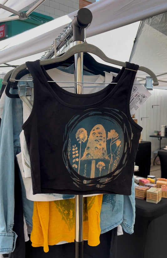 Mushroom crop top