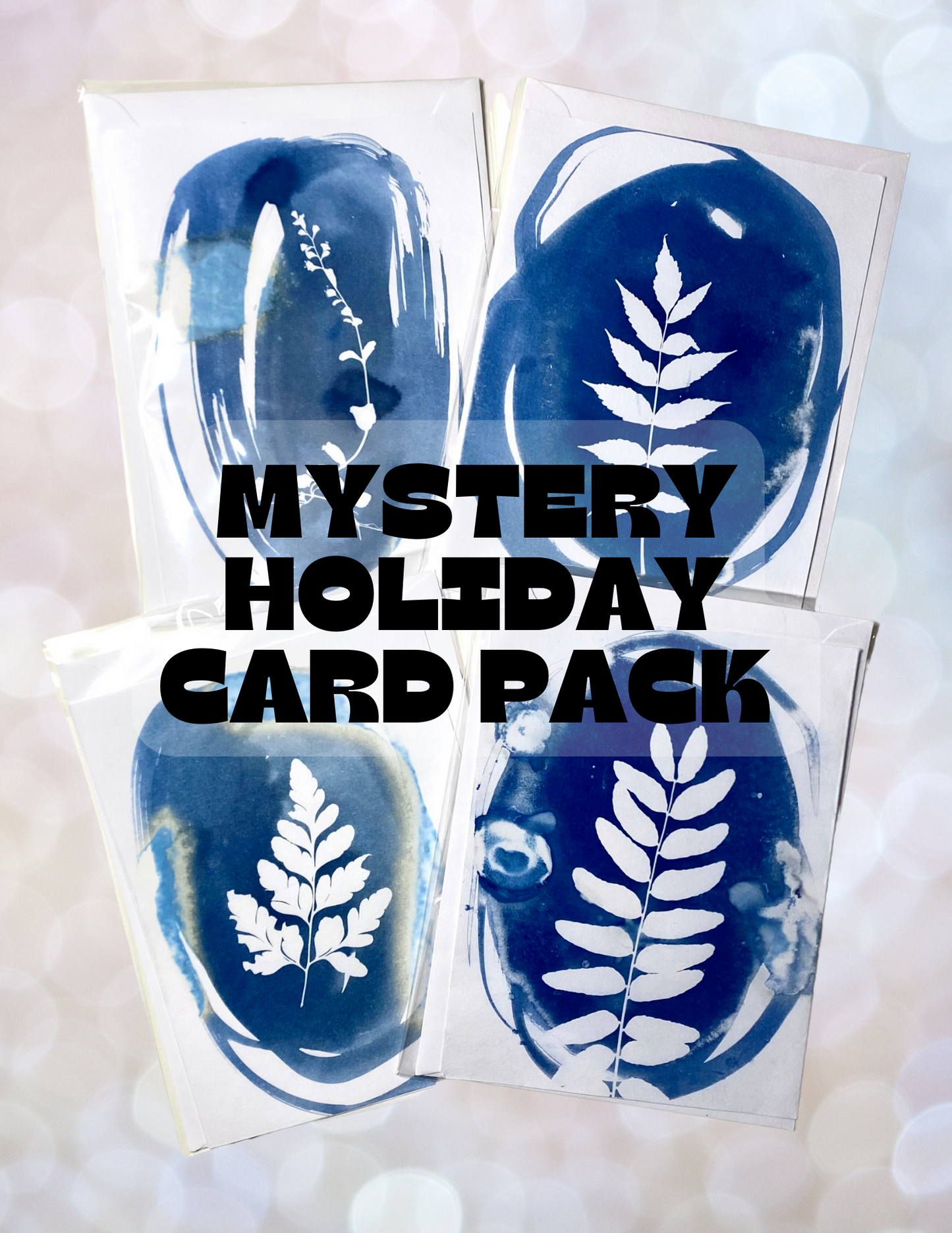 Mystery holiday cards