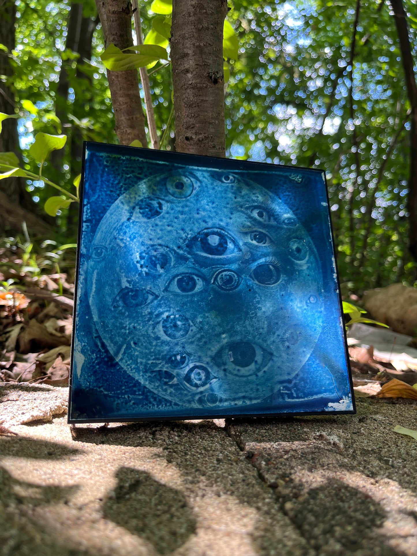 A Moon mirror ￼